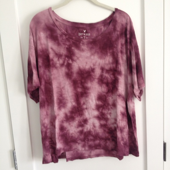 Purple Tye-Dye Baggy T-Shirt